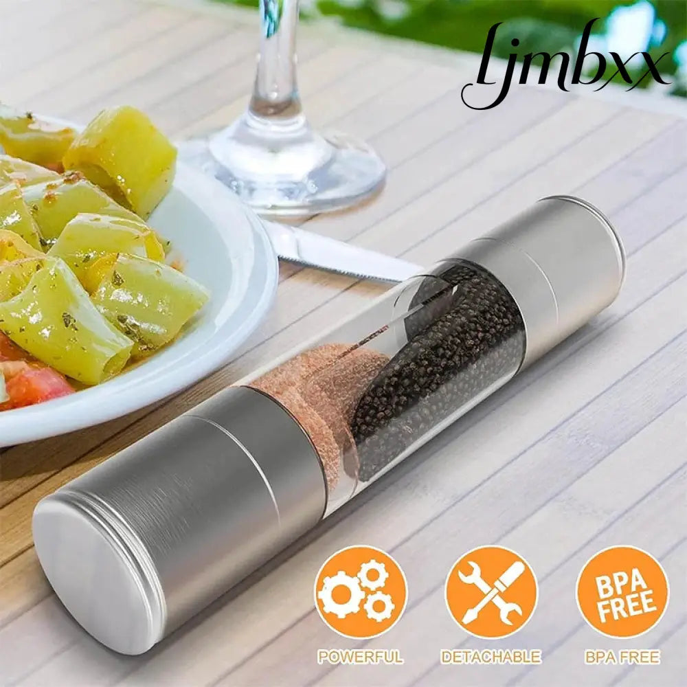 2-in-1 Salt & Pepper Grinder - Spice Grinder