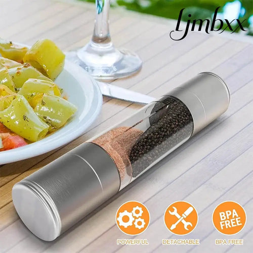 2-in-1 Salt & Pepper Grinder - Spice Grinder