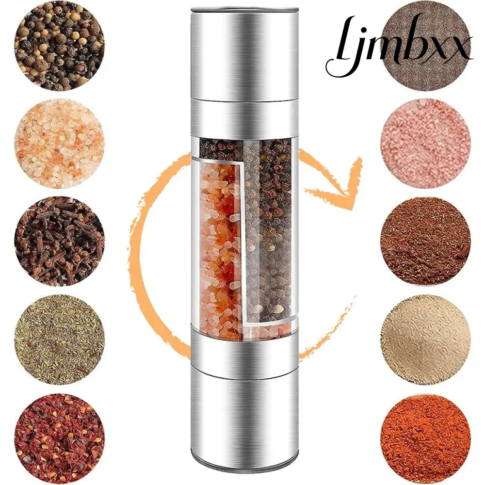 2-in-1 Salt & Pepper Grinder - Spice Grinder