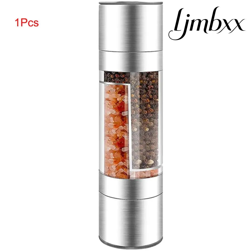 2-in-1 Salt & Pepper Grinder - Steel Shell - Spice Grinder