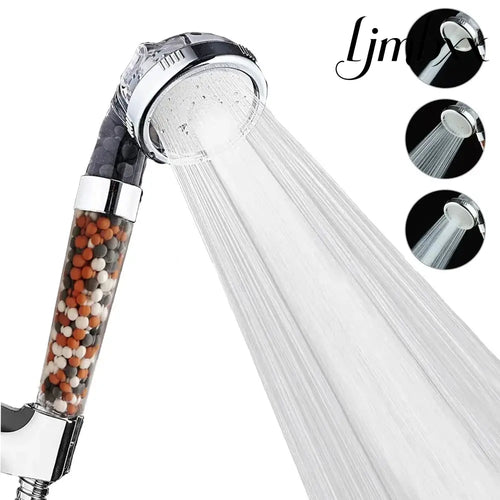 3-Mode Filtered Handheld Shower Head - Handheld Shower Head