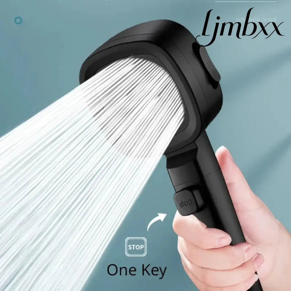 3-Mode High-Pressure Shower Head - Handheld Shower Head