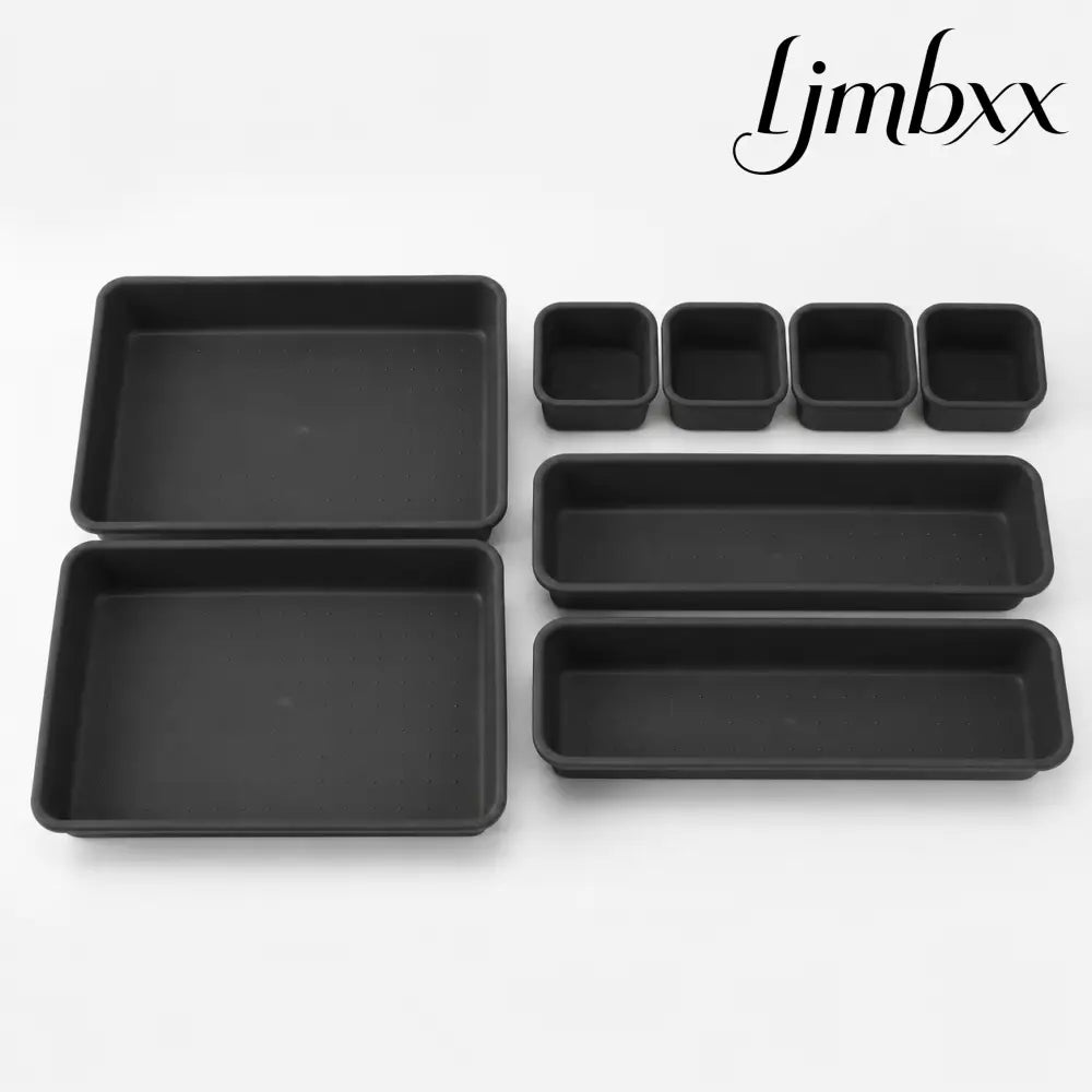 8-Piece Drawer Organizer Tray Set - Drawer Organizer