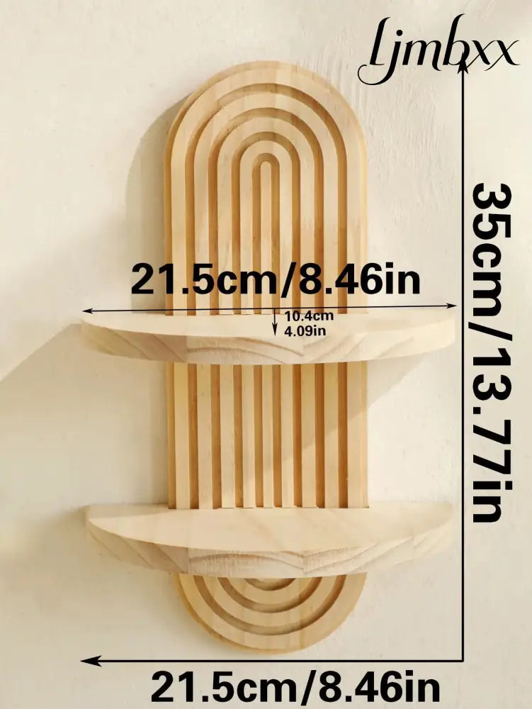 Boho Geometric Wooden Wall Shelf - Tk877-Ms9775 - Wall Shelf