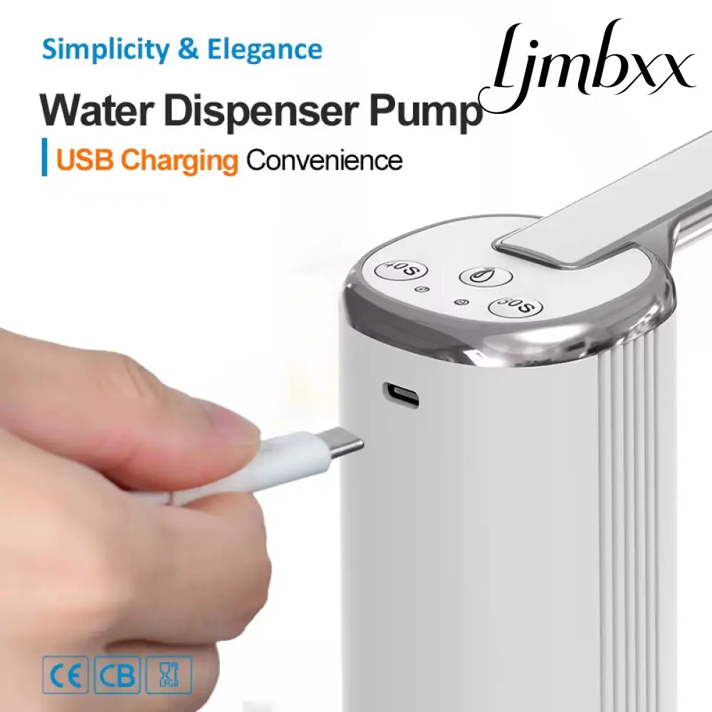 Foldable Electric Water Bottle Pump - Water Bottle Pump