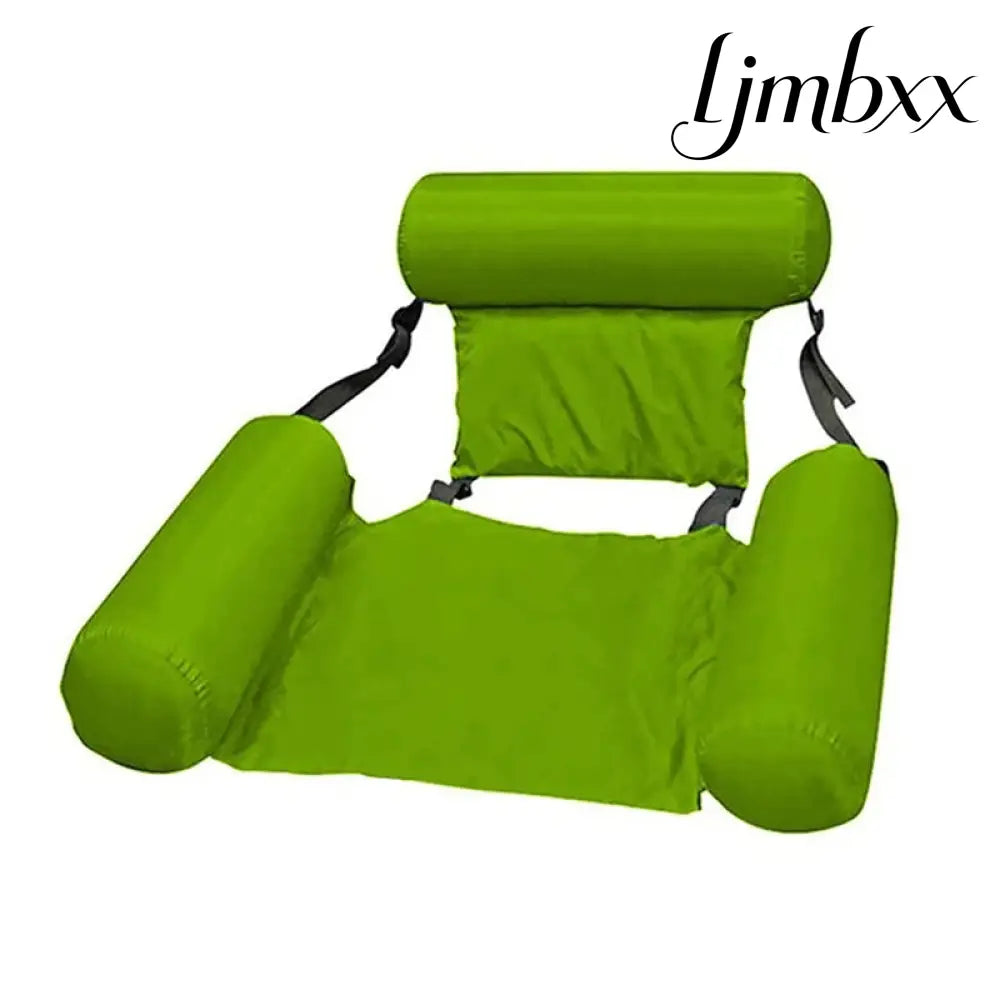 Inflatable Pool Hammock Float - Green - Pool Float