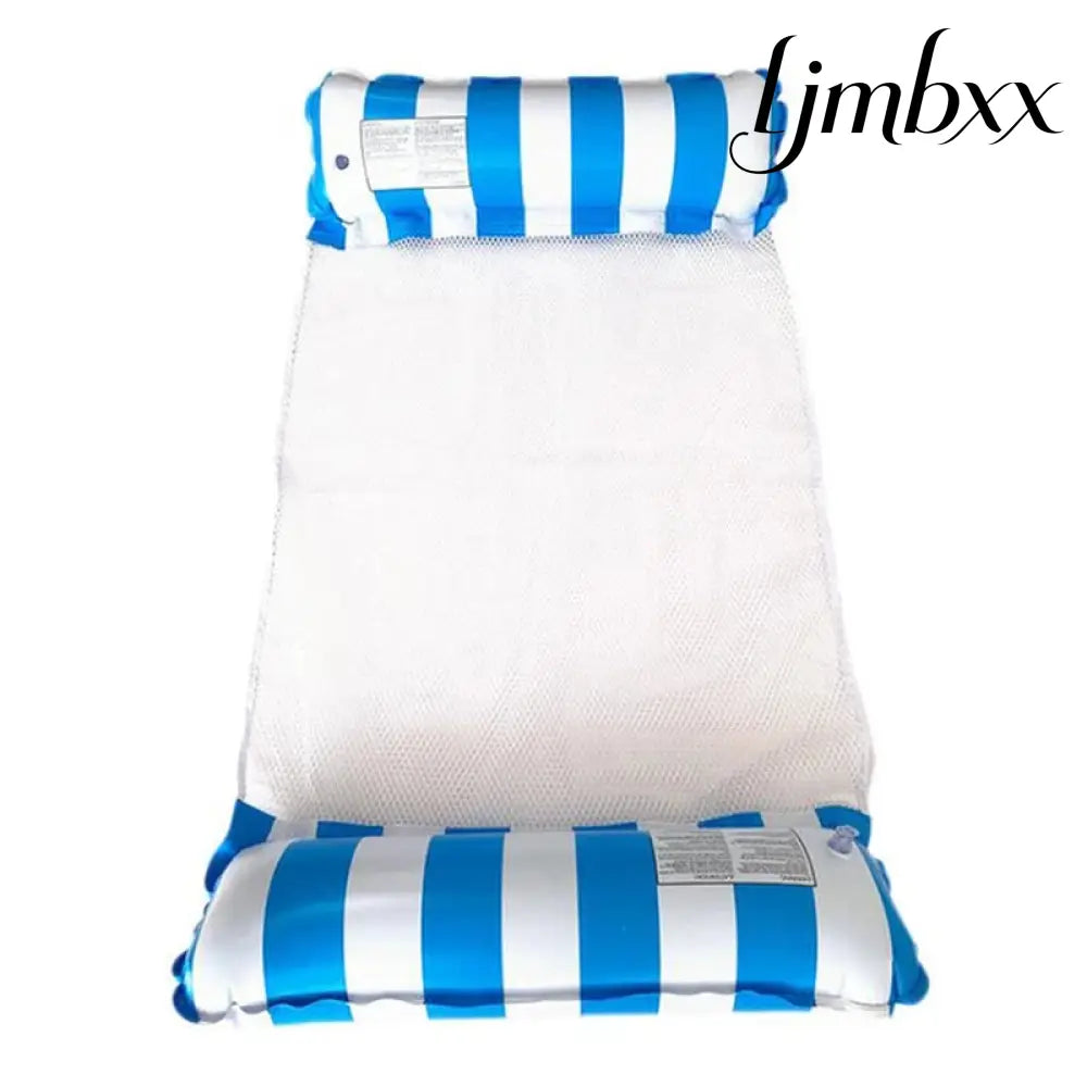 Inflatable Pool Hammock Float - Light Blue - Pool Float