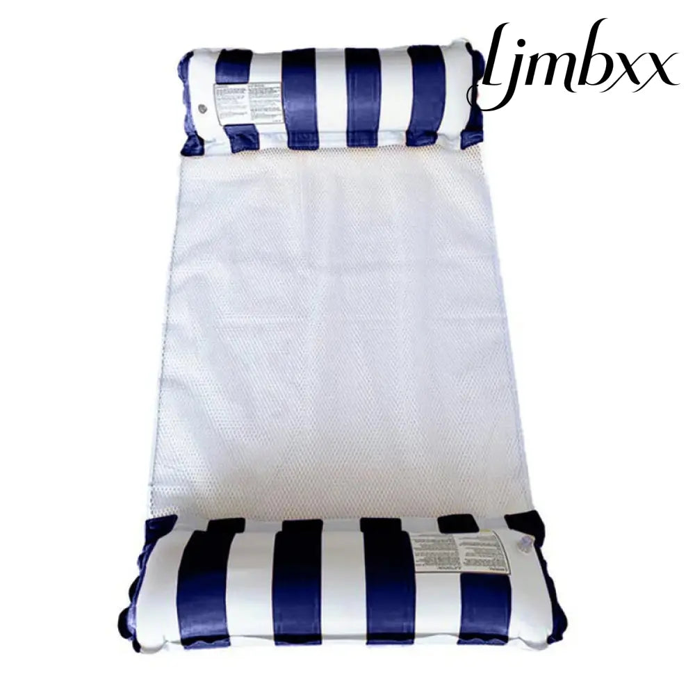 Inflatable Pool Hammock Float - Navy - Pool Float