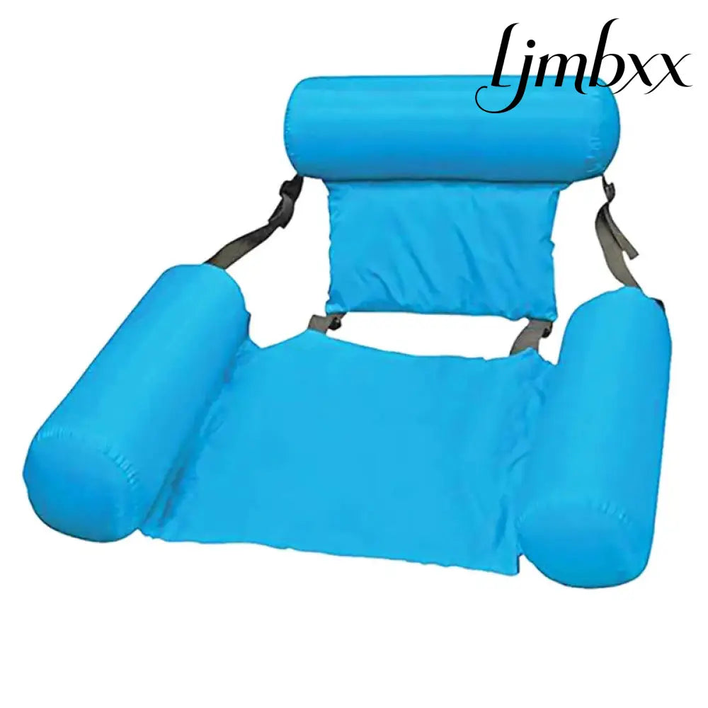 Inflatable Pool Hammock Float - Sky Blue - Pool Float