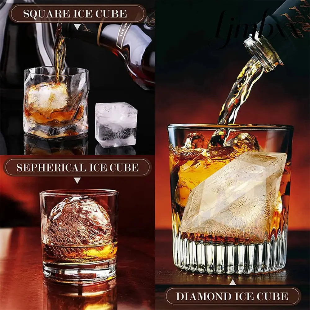 Large Silicone Ice Cube Mold - Ice Cube Tray