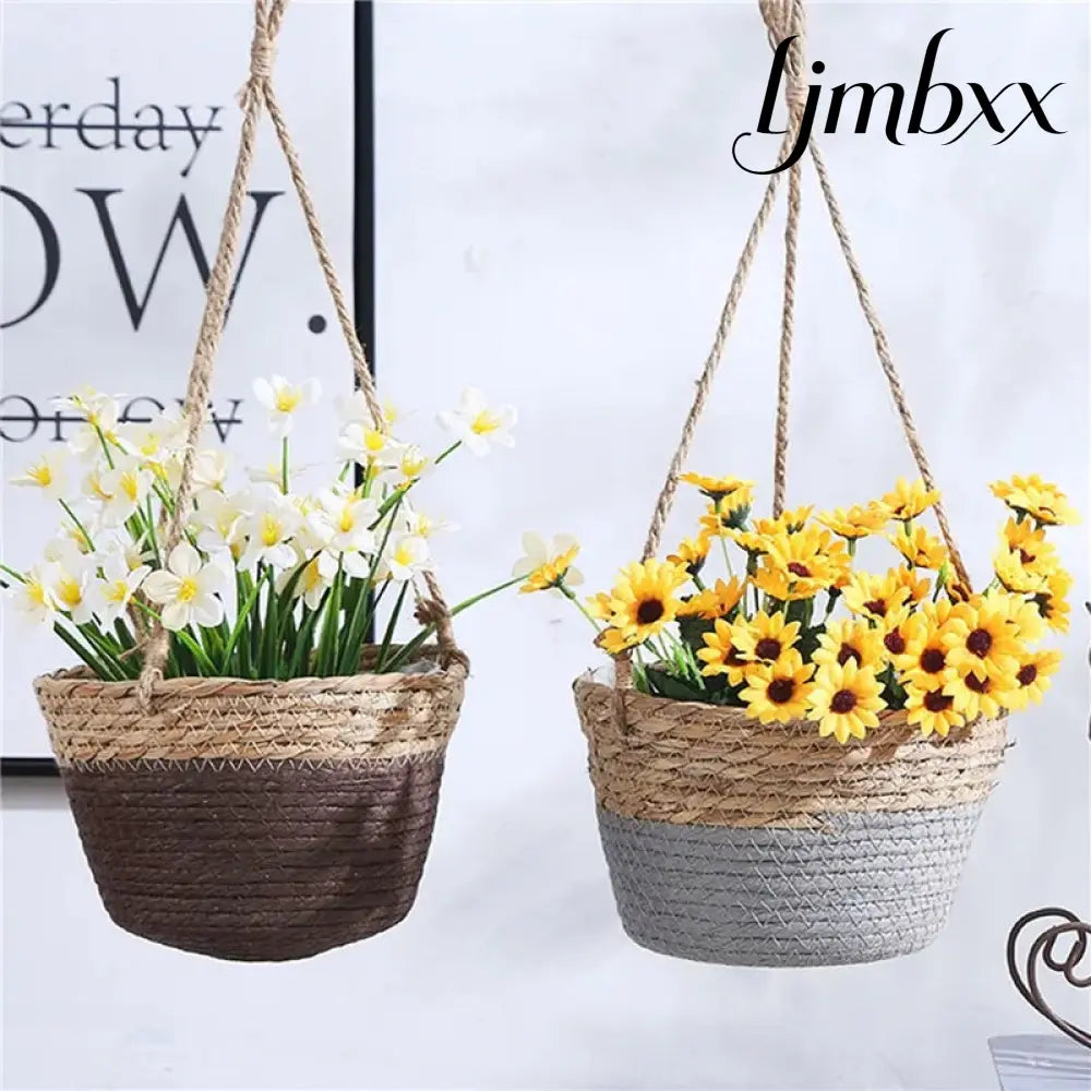 Macrame Hanging Planter Basket - Hanging Planter