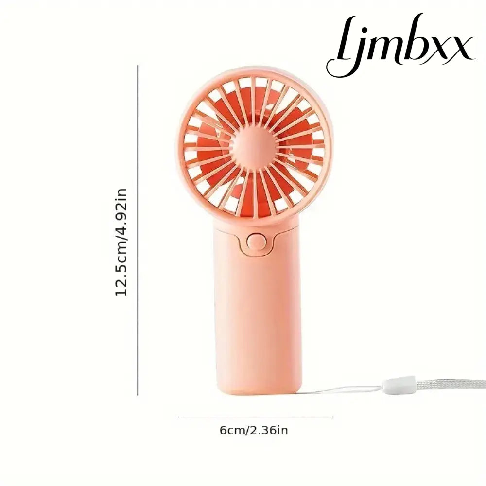 Mini Portable Handheld Fan - Pink - Portable Fan