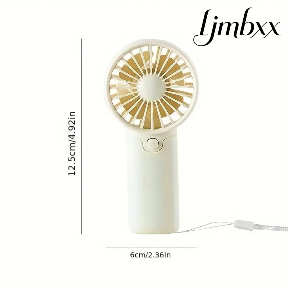 Mini Portable Handheld Fan - White - Portable Fan