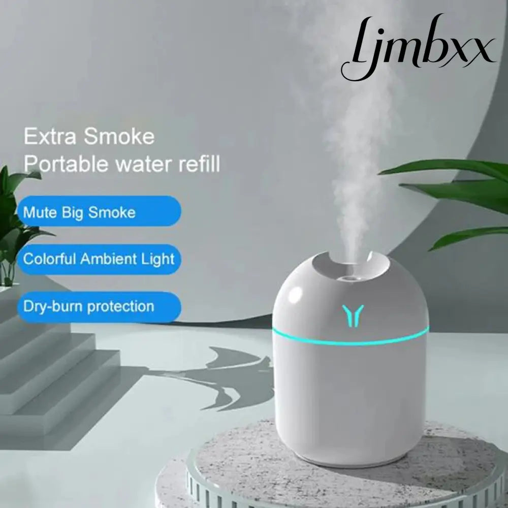 Mini USB Humidifier with LED Light - Mini Humidifier