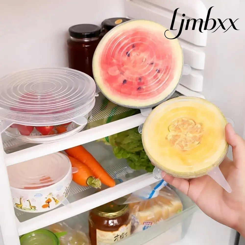 Reusable Silicone Stretch Lids - Food Container Cover
