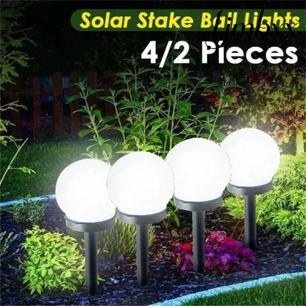 Solar LED Garden Bulb Lights - Solar Garden Light