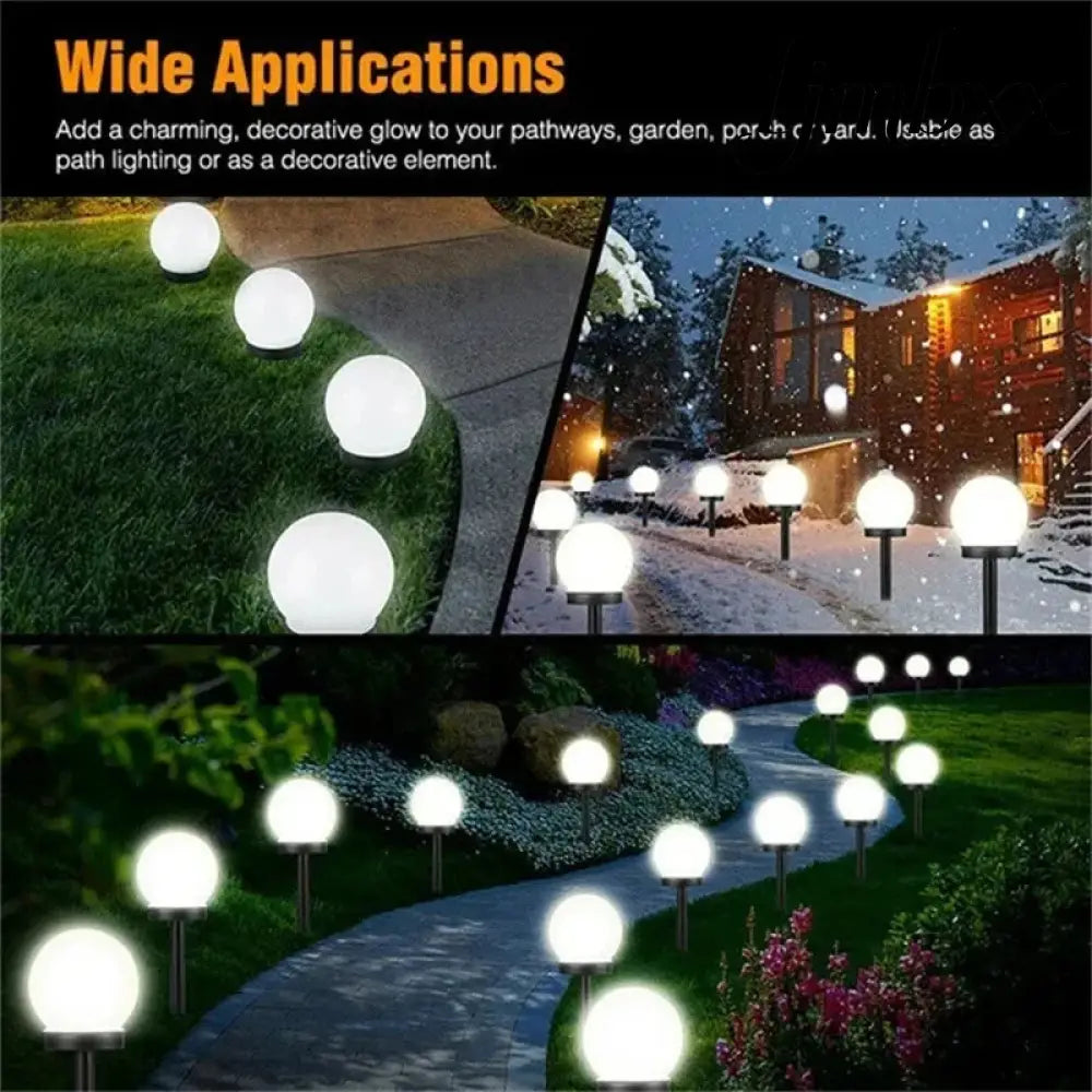 Solar LED Garden Bulb Lights - Solar Garden Light