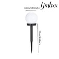 Solar LED Garden Bulb Lights - Multicolor / 2Pcs - Solar Garden Light