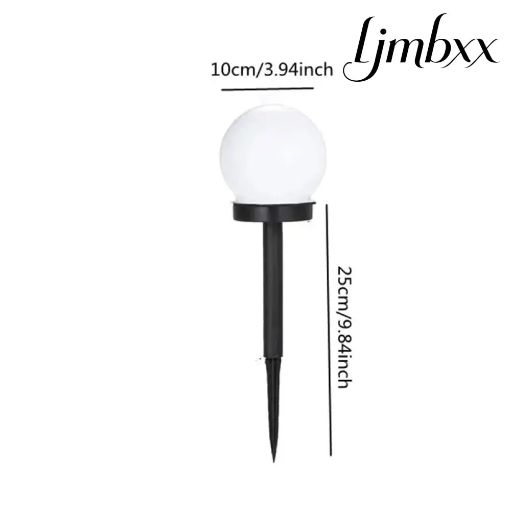 Solar LED Garden Bulb Lights - Multicolor / 2Pcs - Solar Garden Light
