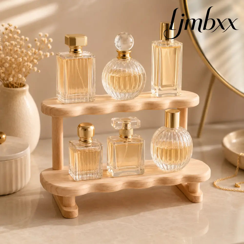 Tiered Wooden Countertop Organizer - Countertop Organizer