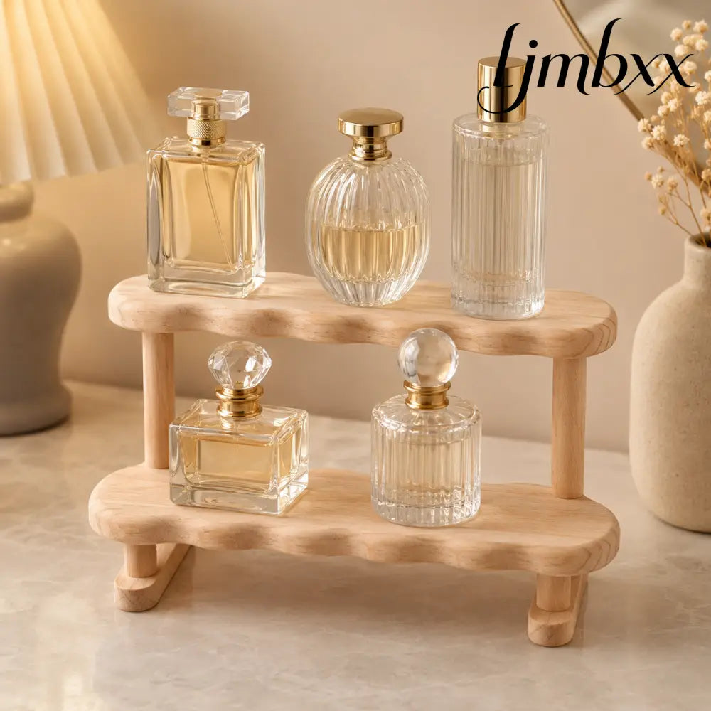 Tiered Wooden Countertop Organizer - Countertop Organizer