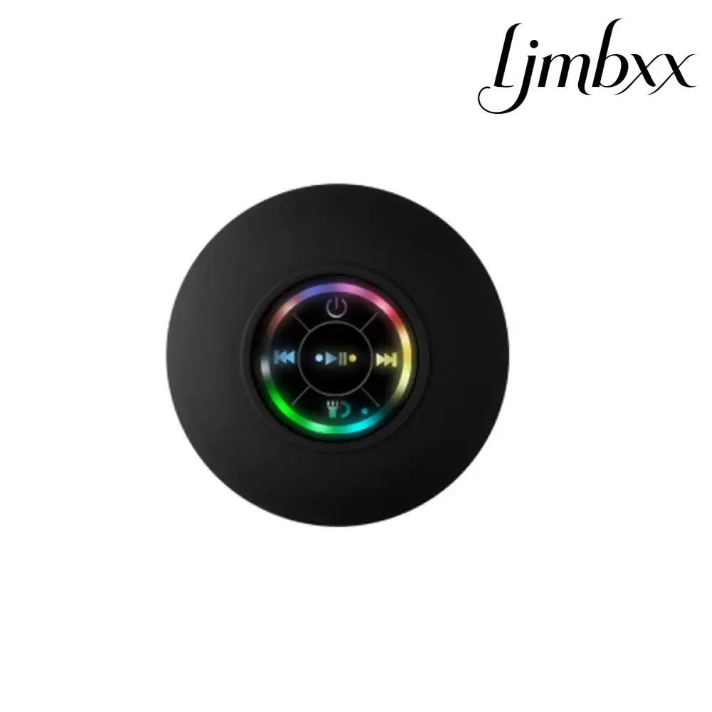 Water-Resistant Bluetooth Shower Speaker - Black / Other / Speaker - Portable Bluetooth Speaker