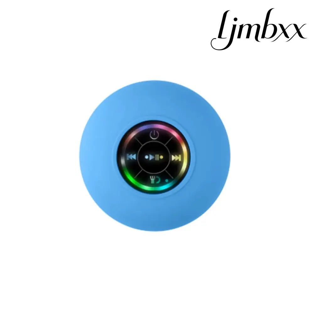 Water-Resistant Bluetooth Shower Speaker - Blue / Other / Speaker - Portable Bluetooth Speaker
