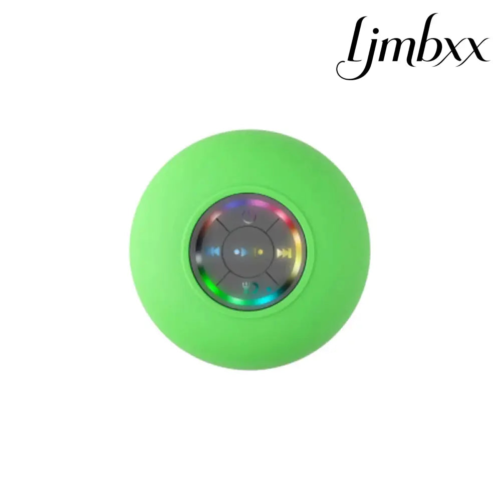 Water-Resistant Bluetooth Shower Speaker - Grass Green / Other / Speaker - Portable Bluetooth Speaker